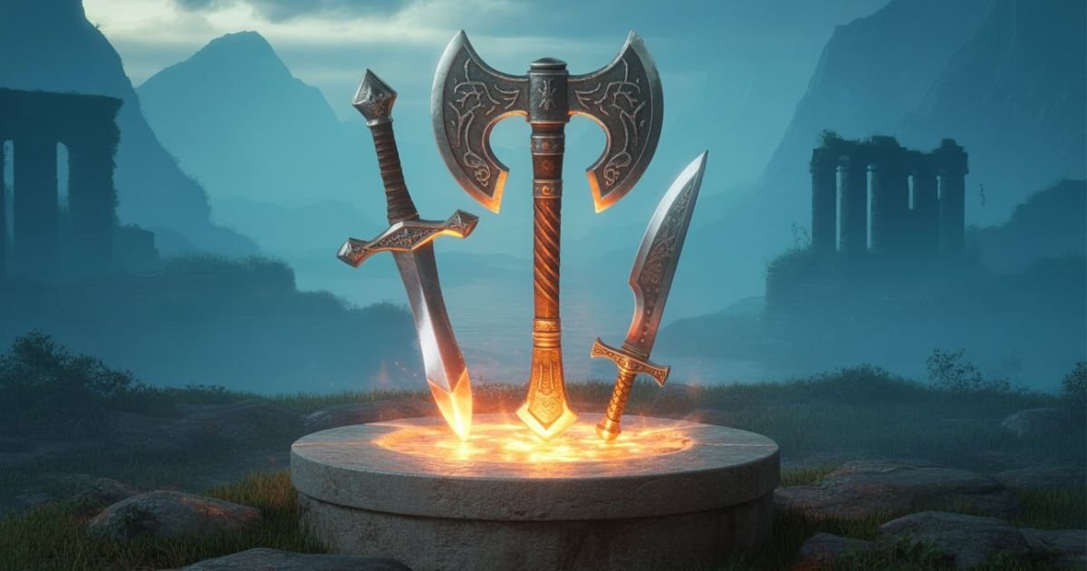 history of axes in mythology